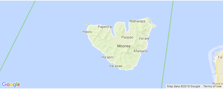 Moorea surf map