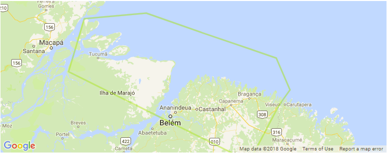 Para surf map