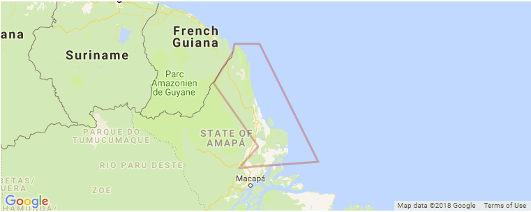 Amapa surf map