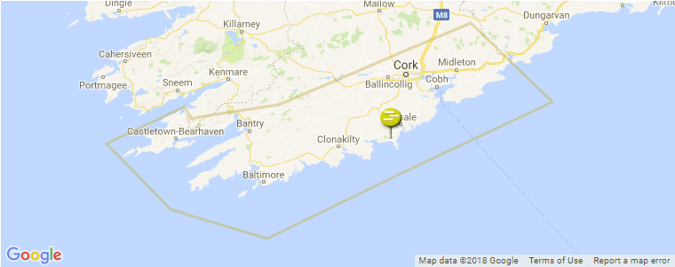 Cork surf map