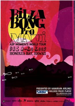 Billabong Pro Maui Poster