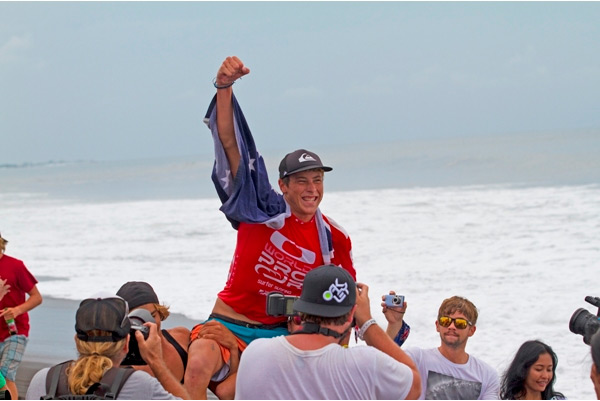 Jack Freestone Celebrates Keramas Win