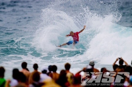 World #1 Kelly Slater