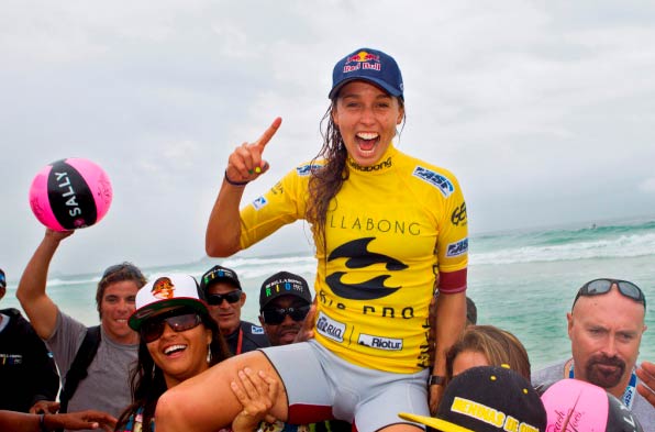 Sally Fitzgibbons Wins the 2012 Billabong Rio Pro
