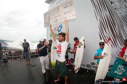 Hank Gaskell Wins ASP 3-Star Copa Quiksilver El Salvador