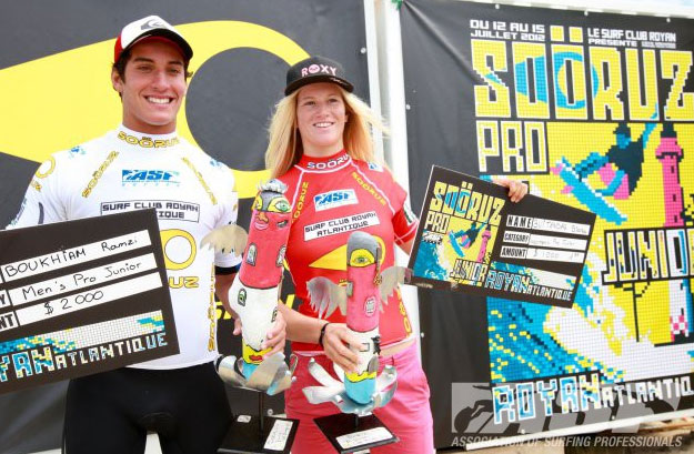 Ramzi Boukhiam and Bianca Buitendag Win Sooruz Royan Atlantique Pro Junior