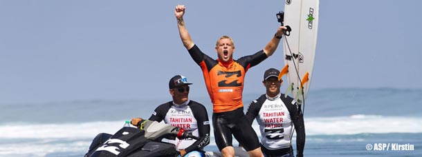 A Triumphant Mick Fanning