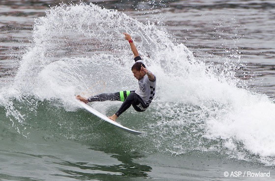 Alejo Muniz 2013 Vans US Open of Surfing Champion