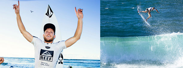 Dusty Payne Reef Pro Hawaii Winner