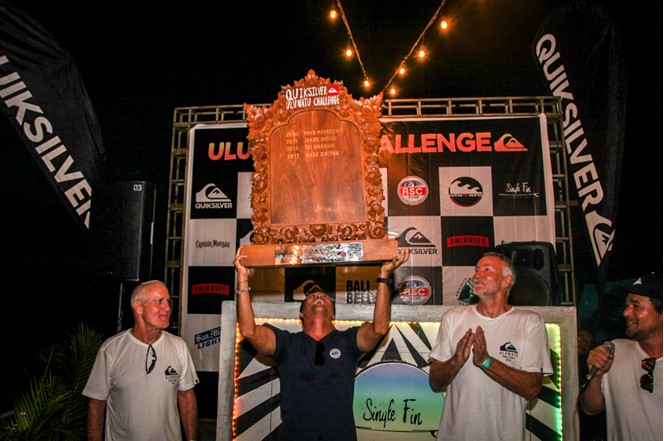 2018 Uluwatu Challenge winner Tipi Jabrik
