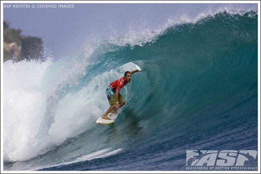 CJ Hobgood Surfing in Indonesia on the ASP World Tour