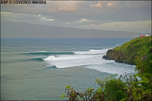 The world famous Honolua Bay