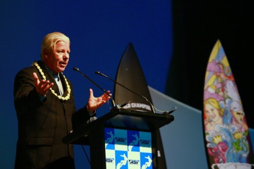 Wayne Rabbit Bartholomew Giving His Farewell Speech
