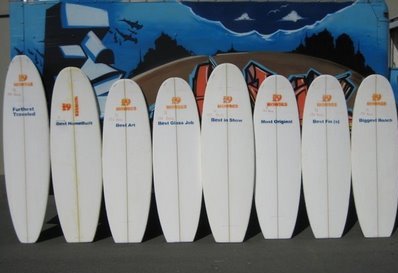 Ice Nine Surfboard Line Up