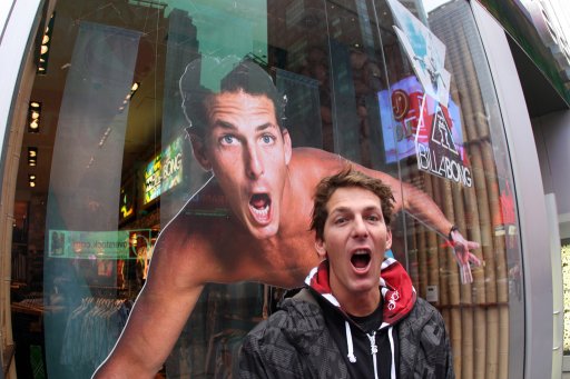 Andy Irons in NYC