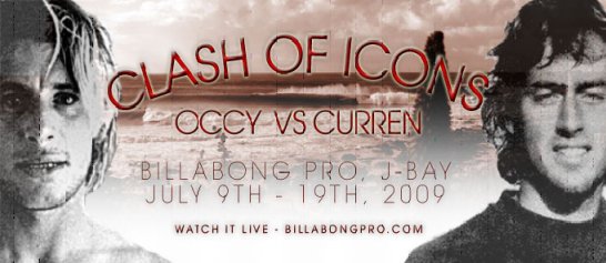 Clash of the Icons - Occy vs Curren at Jeffreys Bay