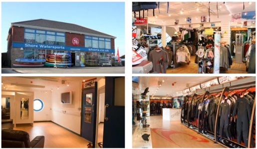 Shore Watersports Surf Shop in Wittering