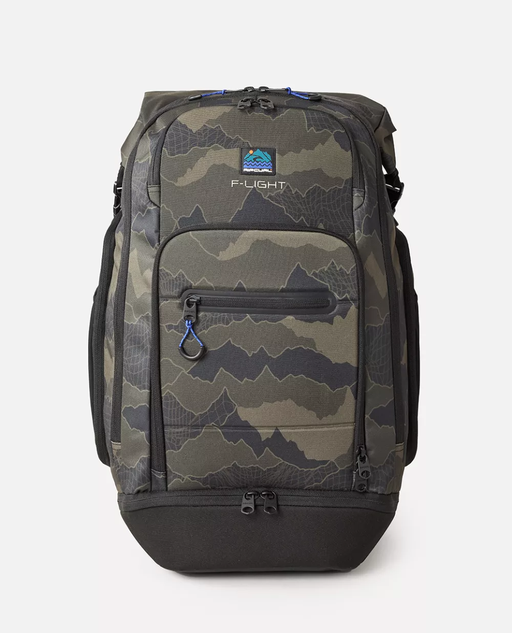 Rip Curl  F-light Surf 45l Search Backpack In Black & Olive