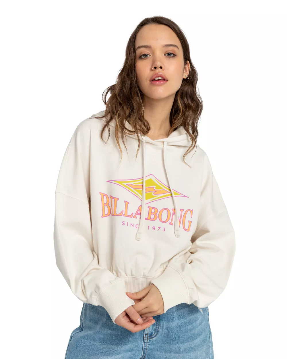 Billabong  All Time Hoodie In Salt Crystal