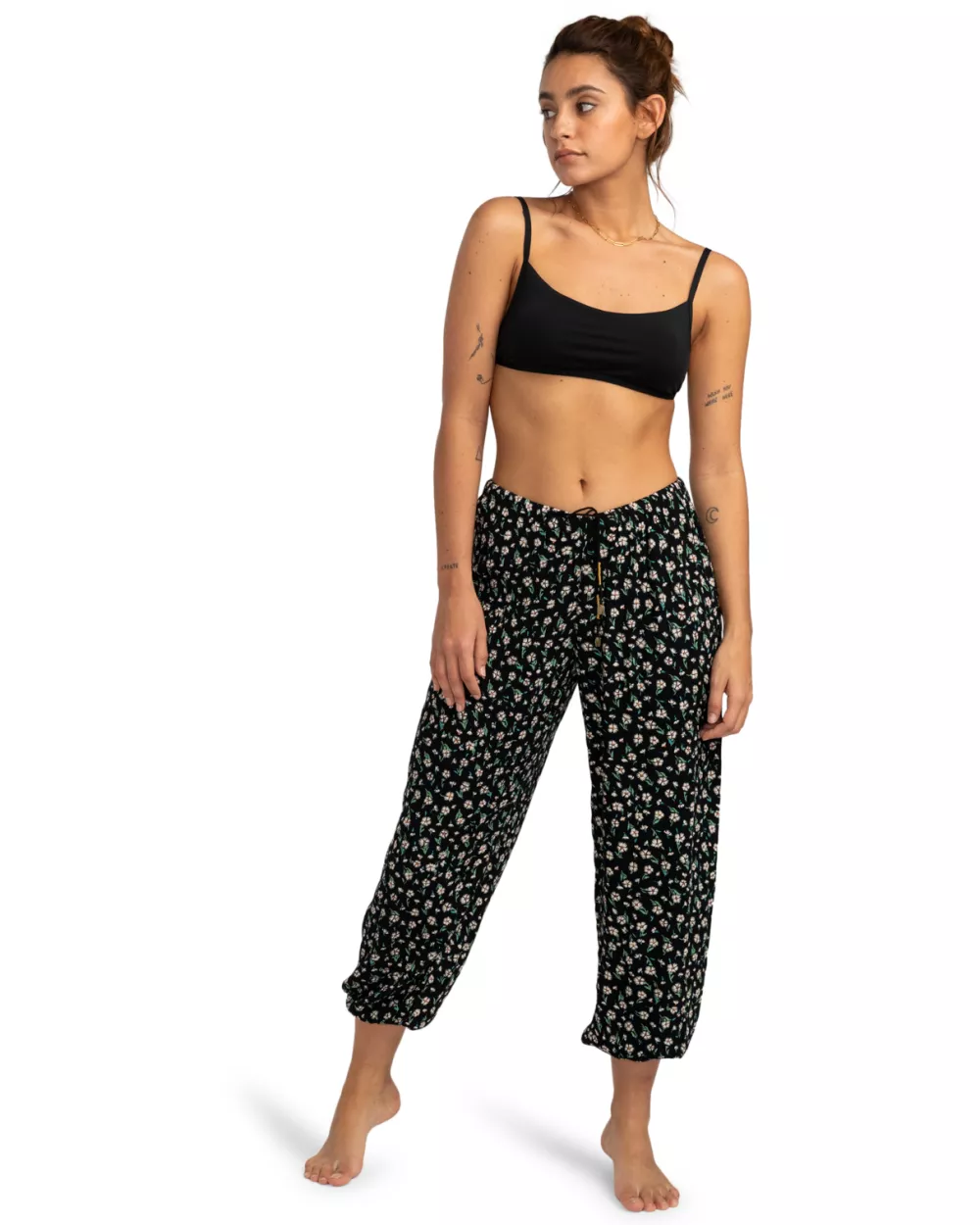 Billabong  Sweet Surf Trousers In Off Black