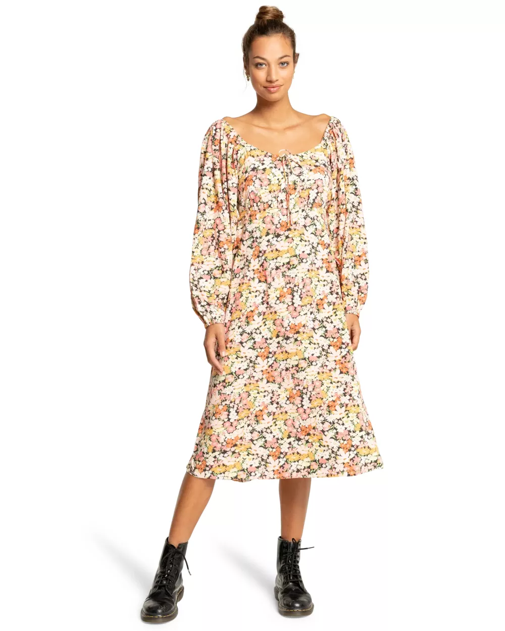 Billabong  Chasing Sun Dress In Multi