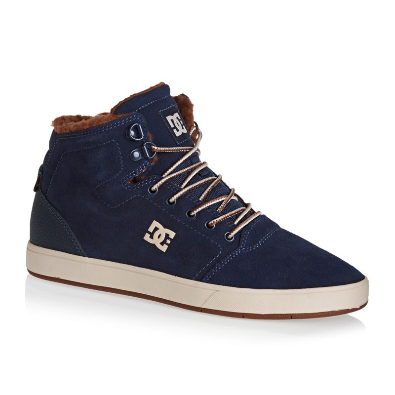 DC Crisis High Winter Shoe Trainers Navy/camel